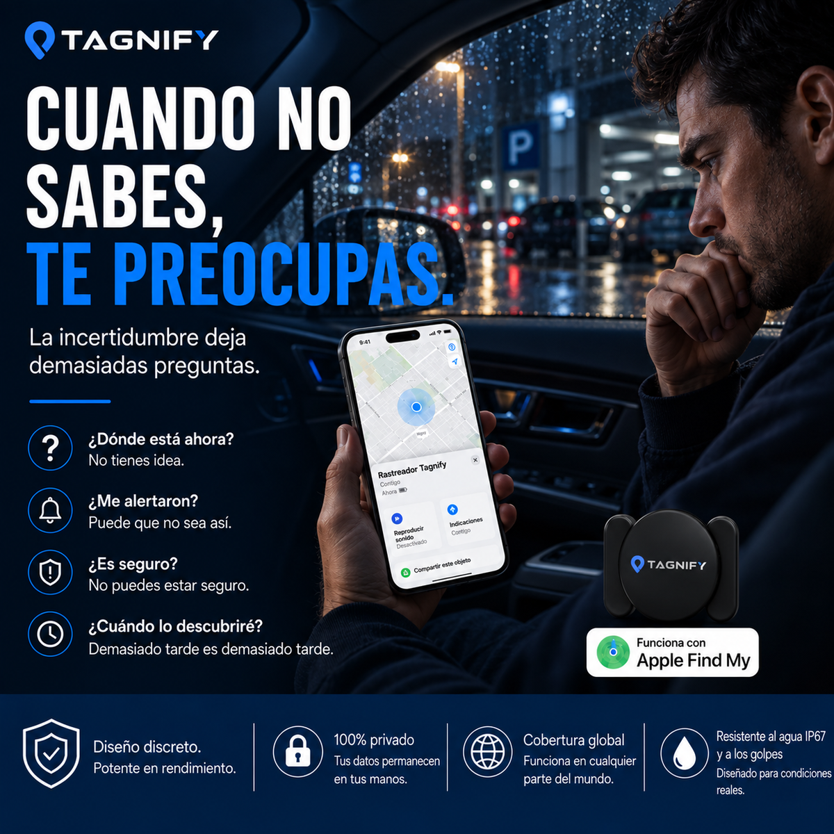 Tagnify™ Tu mundo siempre bajo control
