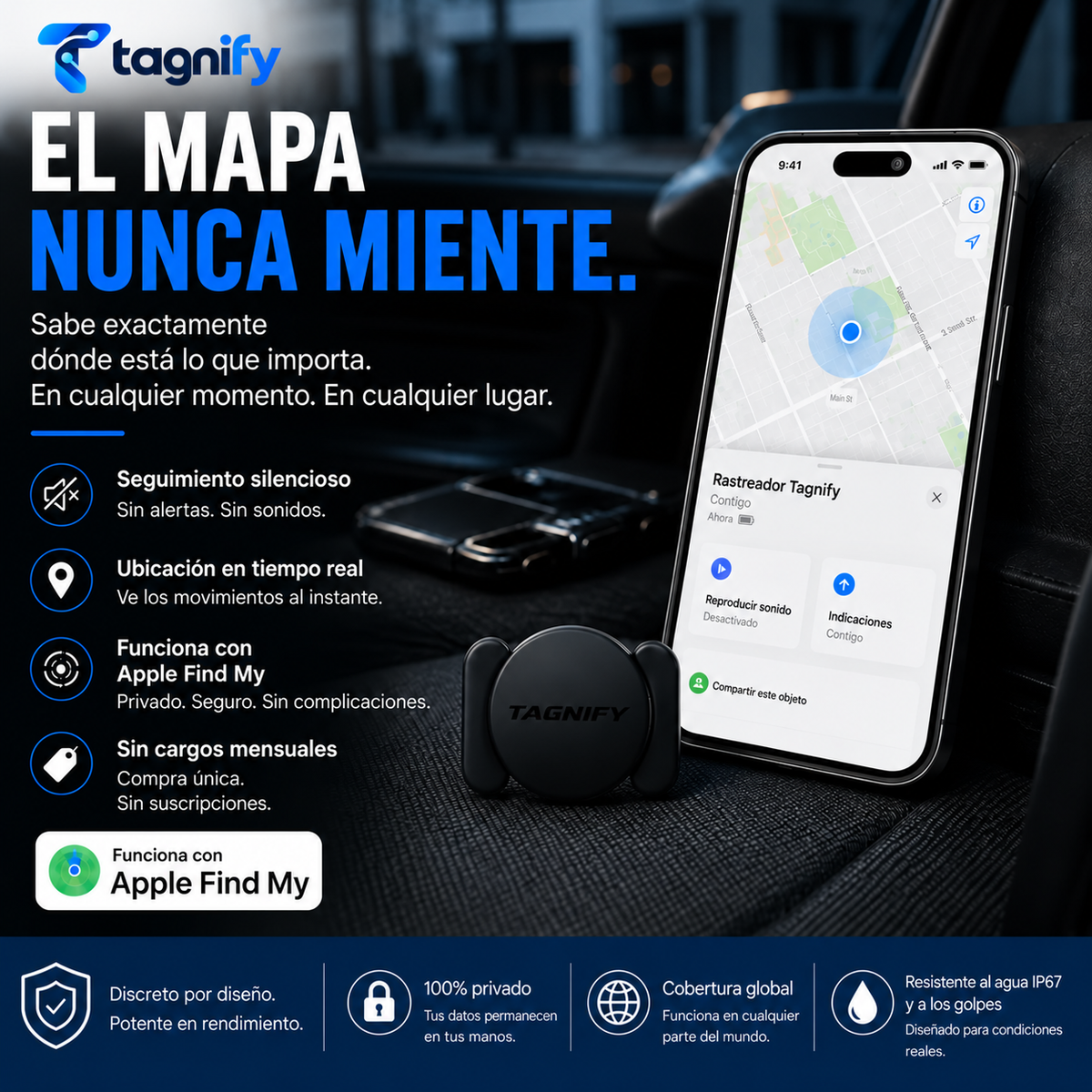 Tagnify™ Tu mundo siempre bajo control