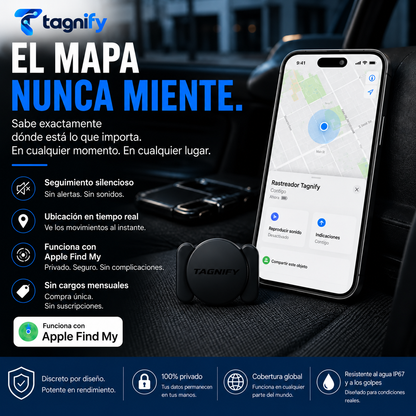 Tagnify™ Tu mundo siempre bajo control