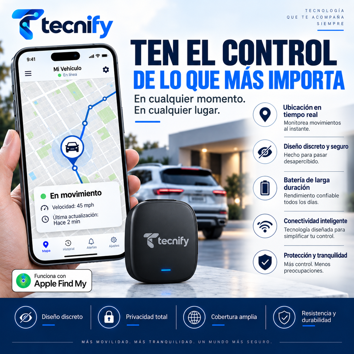 Tagnify™ Tu mundo siempre bajo control