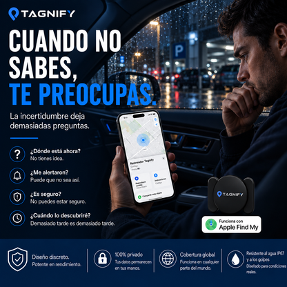 Tagnify™ Tu mundo siempre bajo control